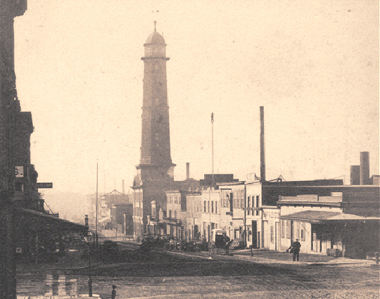 Selby Shot Tower, San Francisco, photo by Trapshooting Hall of Fame