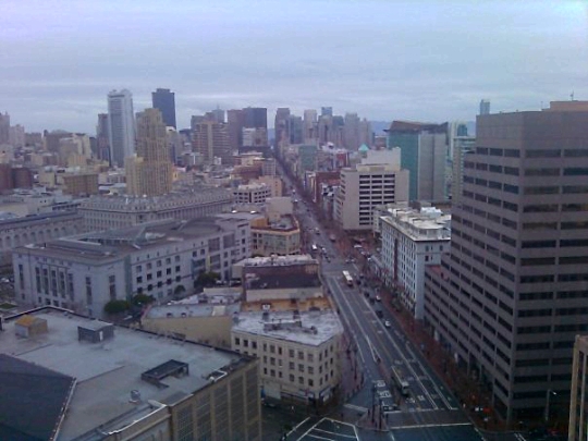 A View of the Rain, San Francisco