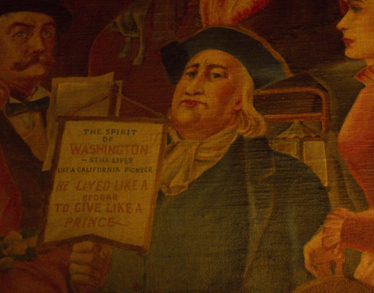 George Washington Coombs in the Pied Piper, San Francisco