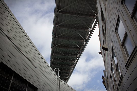 Where Bridge Leaves Land, San Francisco