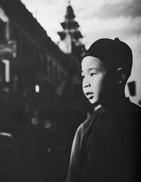 Boy in Chinatown, San Francisco; photo by Seymour Snaer