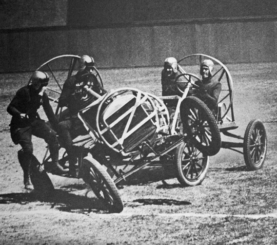 Auto polo, San Francisco; photo by Seymour Snaer