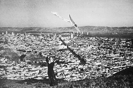 View from Twin Peaks, San Francisco; photo by Seymour Snaer